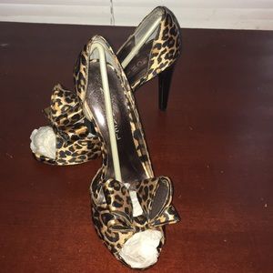 4” Cheetah print heels